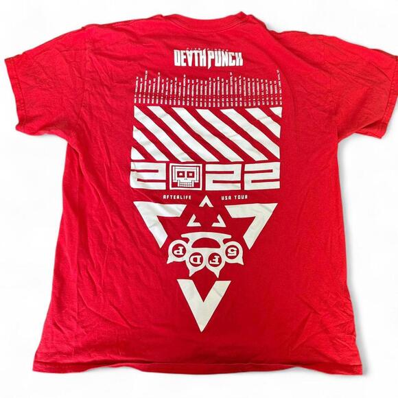 Five Finger Death Punch 2022 Tour Tee L - Picture 5 of 6